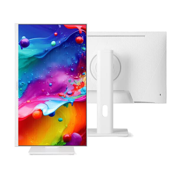 크로스오버존 미켈란 24PMT5 IPS 리얼100 TYPE-C 멀티스탠드 White