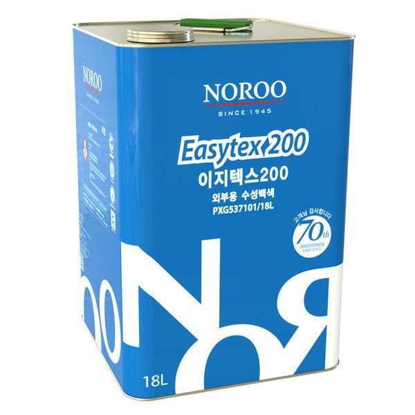 class만물상 이지텍스200 외부용 수성페인트 18L 백색