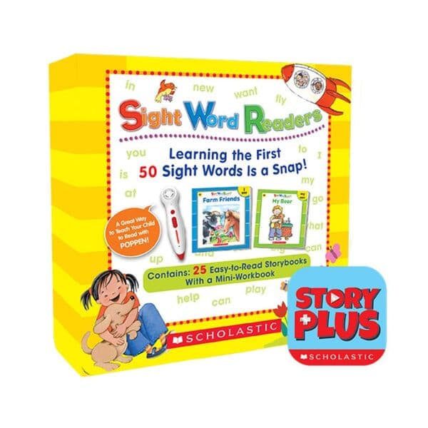 인터넷교보문고 Sight Word Readers (With Poppen호환+Storyplus QR 음원) 스콜라스틱 사이트 워드 리더스