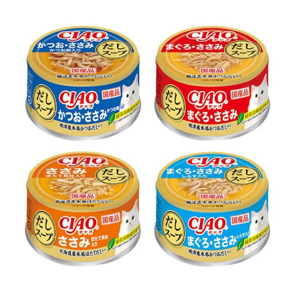 우다다냥이 이나바 챠오 다시스프캔 75g 24개입 혼합