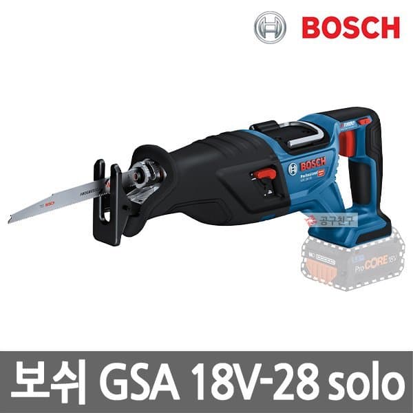 신세계몰 보쉬 GSA18V-28 바이터보 충전컷소 베어툴