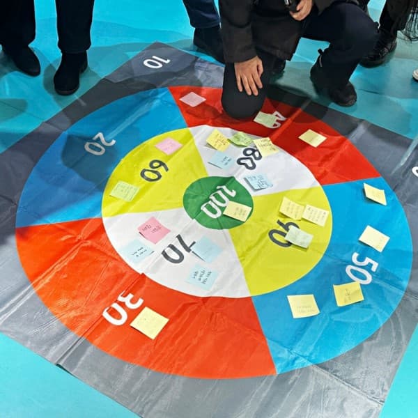 학토재행복가게 학토재 과녁맞히기 150cm 팀빌딩교구