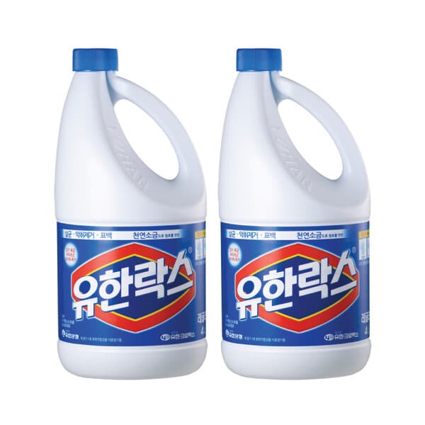 유한양행스타배송 유한락스 레귤러 4L 2개