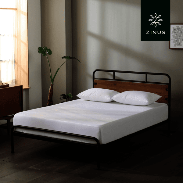 ZINUS 산타페 하이브리드 침대 프레임 (SS/Q)