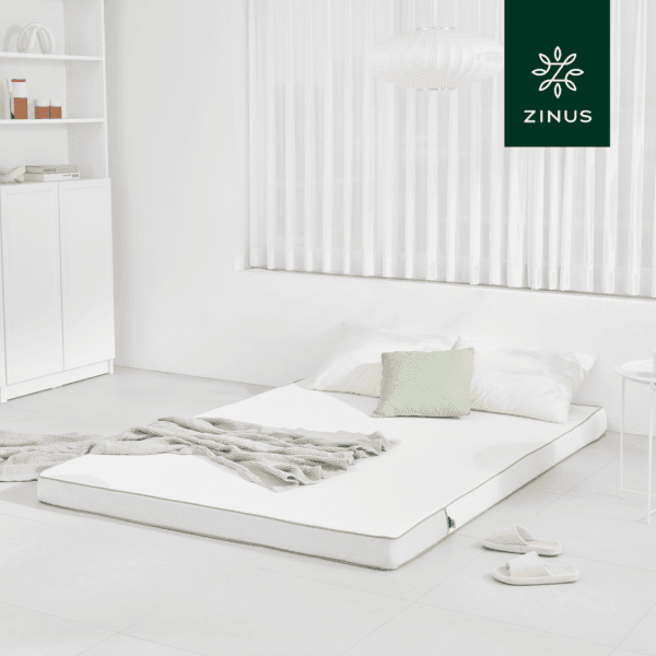 ZINUS 지누스 그린티 플러스 메모리폼 토퍼 10cm (S/SS/Q/K) - 최저가 152,100원