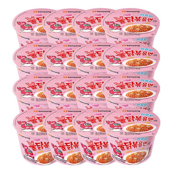삼양식품스타배송 삼양 까르보불닭볶음면 큰컵 16입 1박스