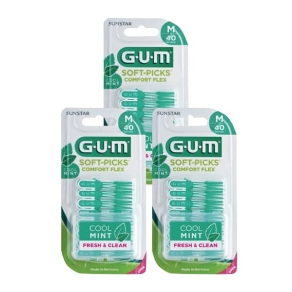 W쇼핑TV홈쇼핑 GUM 검 소프트픽 민트 40p 3개