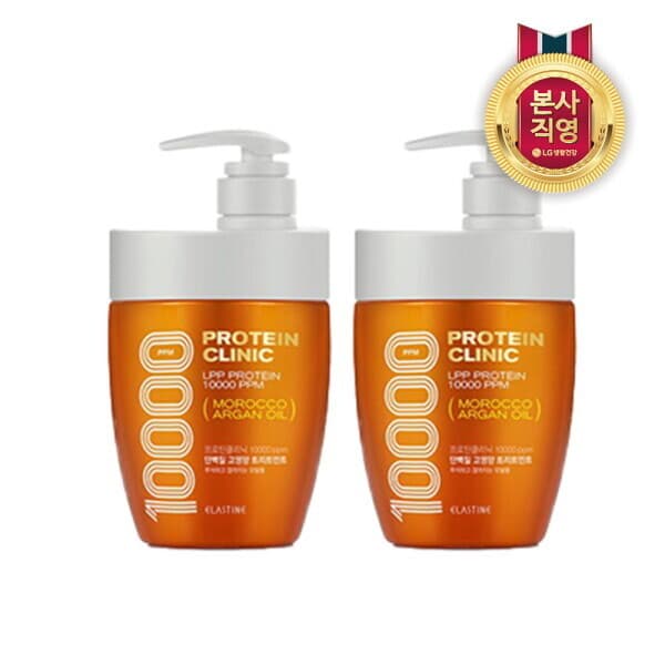 롯데 아이몰 LG생활건강 엘라스틴 프로틴클리닉 단백질 컨디셔너 700ml x 2개