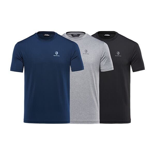 롯데백화점1관 남여공용 기능성 반팔냉감 라운드티 3pcs(1BYTSS4903)