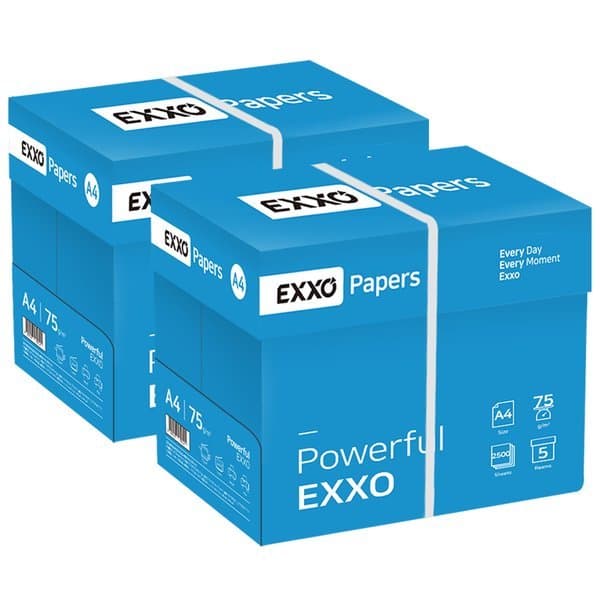 신세계몰 엑소(EXXO) A4 복사용지 75g 2500매 2BOX - 최저가 36,070원