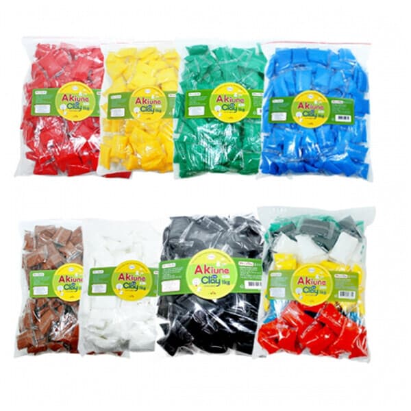 문구방구 아키우네 클레이 1kg 8색