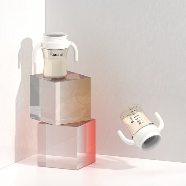 주니(JOONIE) 주니 자기주도 흘림방지 물컵 210ml PPSU