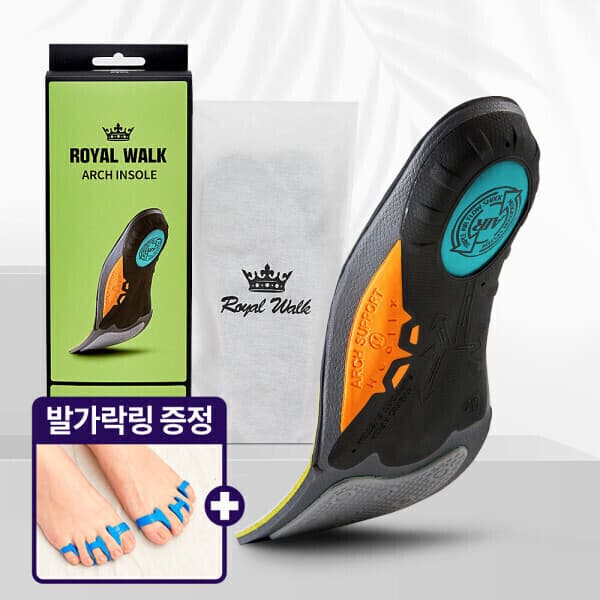 지니트레저 김오곤원장 로얄워크 깔창 운동화용/구두용 만보깔창 평발깔창 기능성인솔 아치업 - 최저가 20,700원