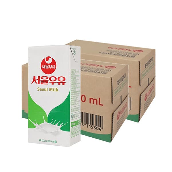 서울우유-스타배송 서울우유 멸균우유 1000ml x 10입 2박스 (총 20개) - 최저가 40,900원