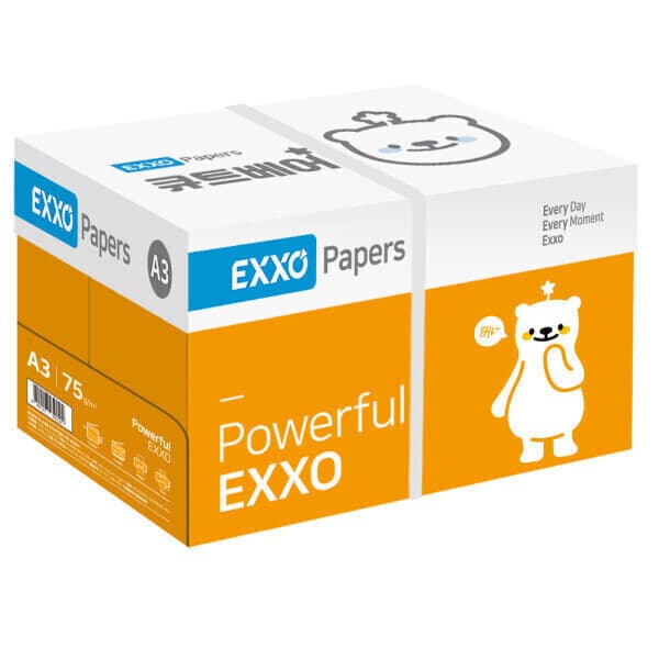 엑소 엑소 큐트베어 A3 복사용지 75g 2500매 - 최저가 43,220원
