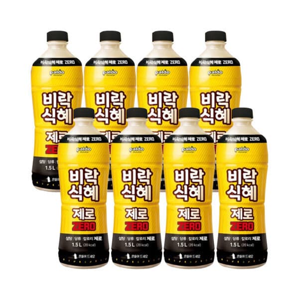 팔도-스타배송 비락식혜 제로 1.5L X 8개 - 최저가 26,950원
