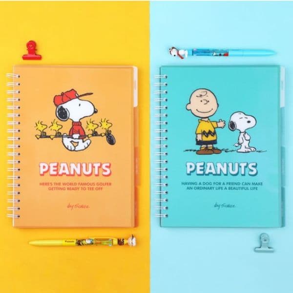 콩콩콩스토어 피너츠 스누피 인덱스 L 스프링 수첩 - 최저가 7,660원