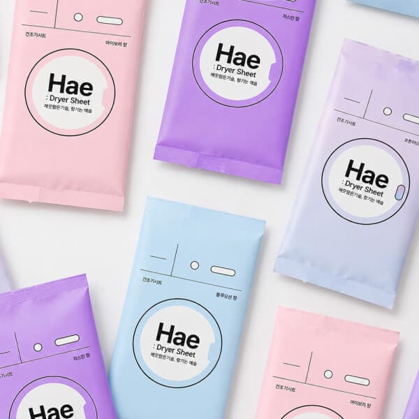 Haelookbright Hae 건조기시트 1000매 3종
