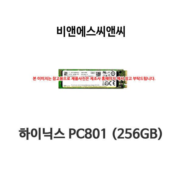 비앤에스씨앤씨 SK하이닉스 SSD 256GB PC801 M.2 NVMe 벌크 - 최저가 84,900원