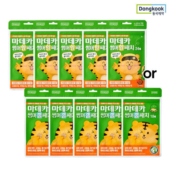동국제약_본사직영 마데카 썸머 패치 향/겔 택 1
