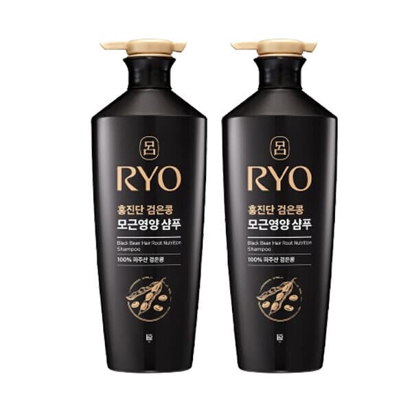 아모레퍼시픽바디헤어 려 홍진단 검은콩 두피강화 샴푸 820ml 2개