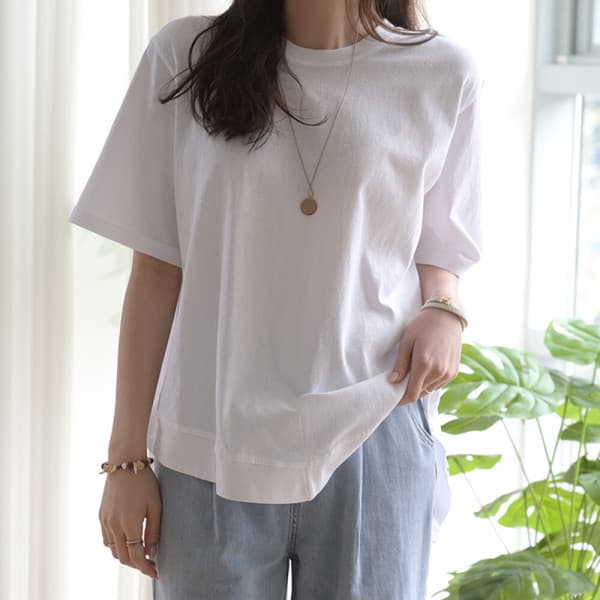 데일리앤 론시 여성 오버핏 반팔티 박스티 - 최저가 17,800원