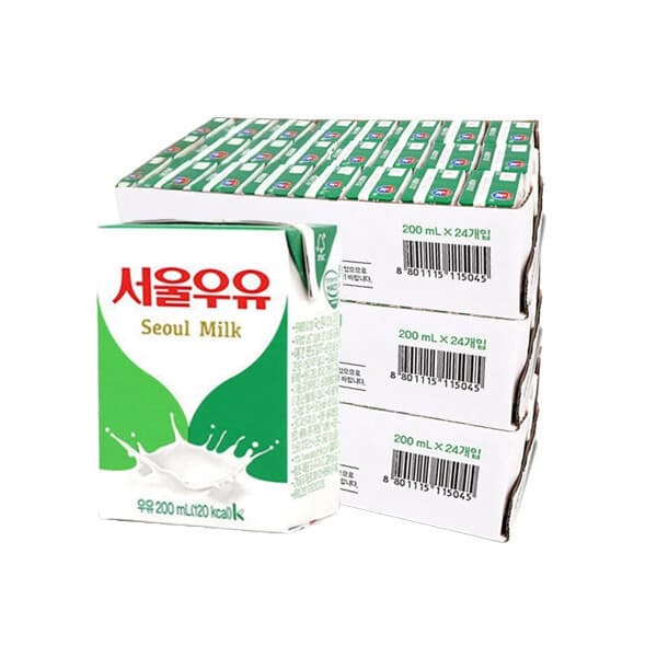 서울우유-스타배송 서울우유 멸균우유 200ml x 72입 (총 3박스) - 최저가 36,900원