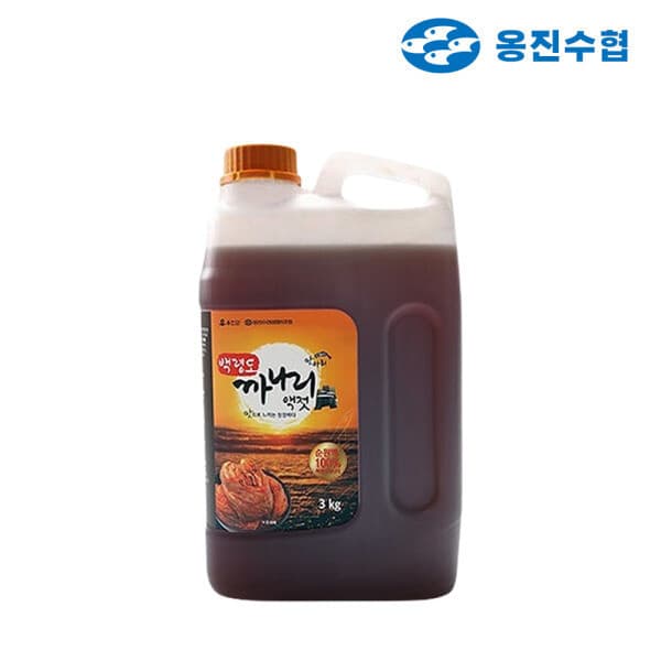 유한킴벌리공식대리점 옹진수협 백령도 국내산 까나리 액젓 3kg