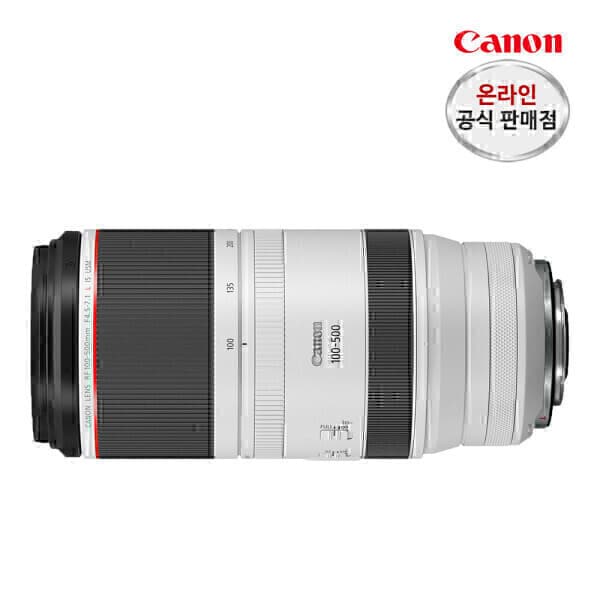 캐논총판명문 캐논 RF 100-500mm F4.5-7.1 L IS USM 후드 케이스 포함 77UV - 최저가 3,572,000원