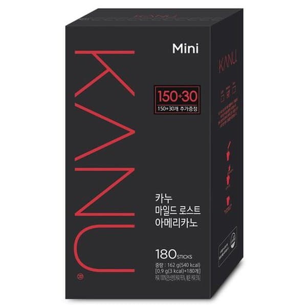 신세계몰 카누 미니 마일드 아메리카노 180T
