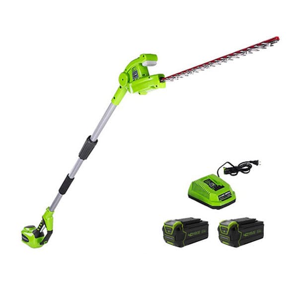 심바공구 그린웍스 충전 고지전정기 G-MAX 40V 5.0Ah 배터리 2팩 충전기 1개 - 최저가 497,500원