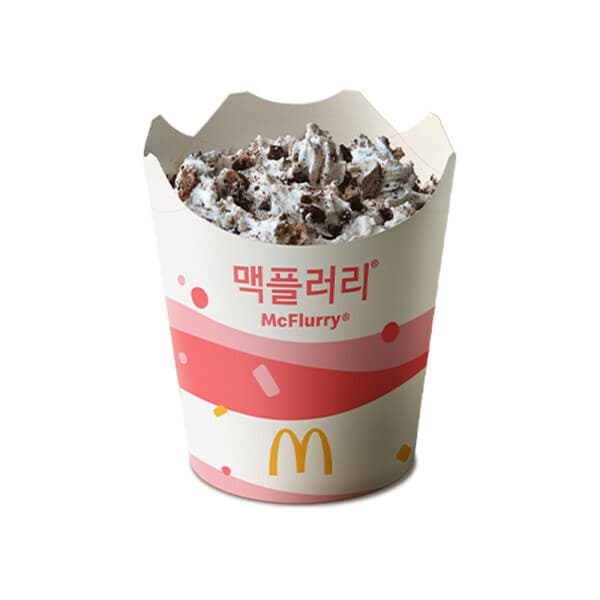 쿠프마케팅 맥도날드 오레오 맥플러리