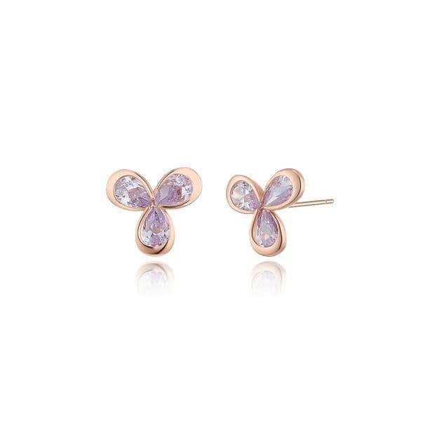 신세계백화점 로이드 럭키플라워 라벤더 클로버 14K 귀걸이 LPFM4065G - 최저가 168,450원