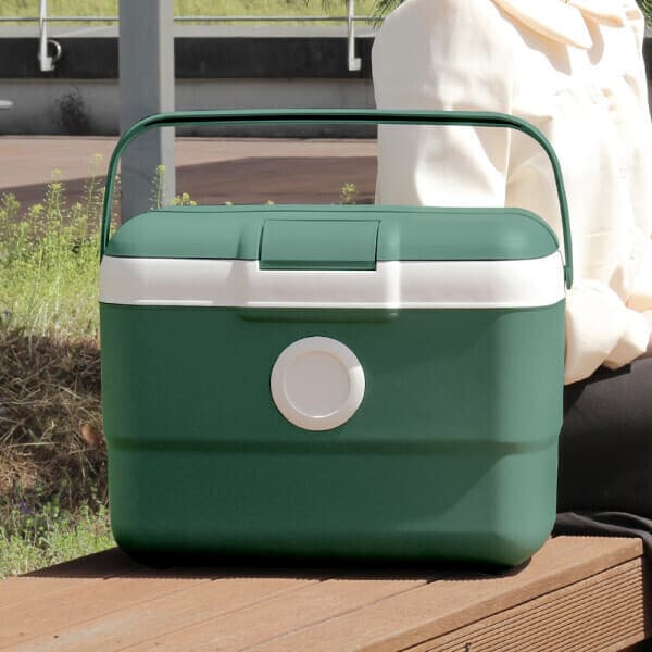 OLIVING 도트 아이스박스 25L