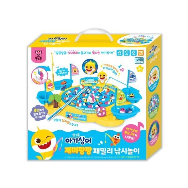 예스24도서 아기상어 재미팡팡 패밀리낚시놀이 세트 - 최저가 25,900원