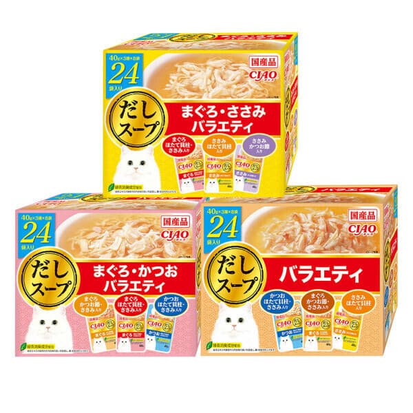 우다다냥이 이나바 챠오 다시스프 40g 24개입