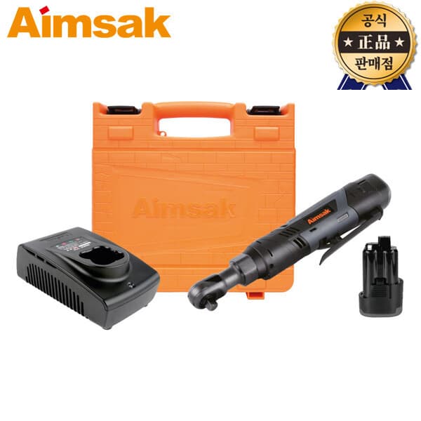 0921cokr 아임삭 충전라쳇렌치 AI414RW 9.5mm 2.0ah 2베터리 14.4V