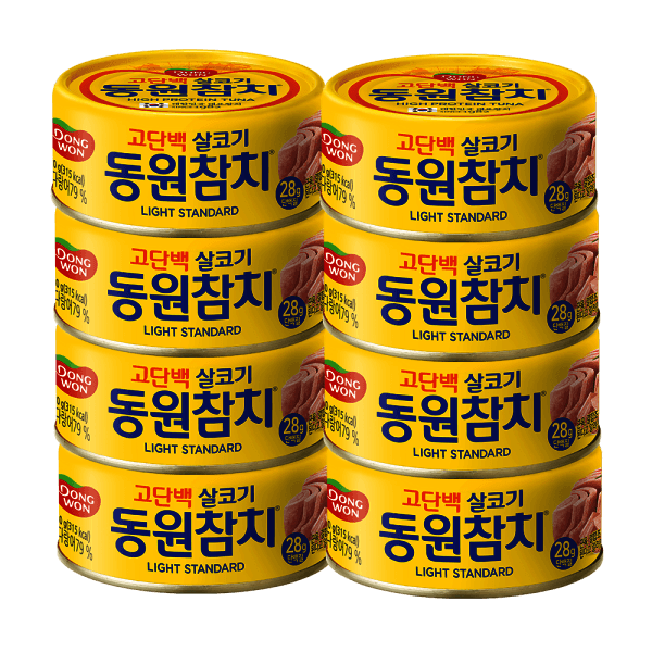 동원에프앤비스타배송 라이트스탠다드 원터치 8캔 150g - 최저가 19,950원
