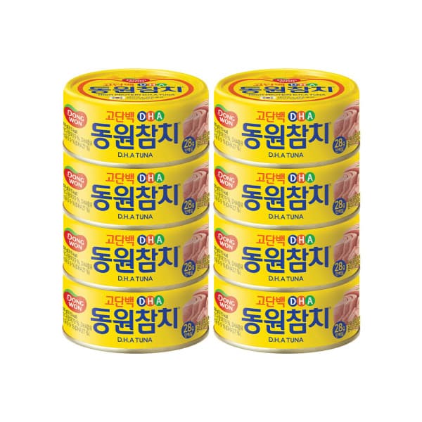 동원에프앤비스타배송 DHA 참치 150g 원터치 8캔