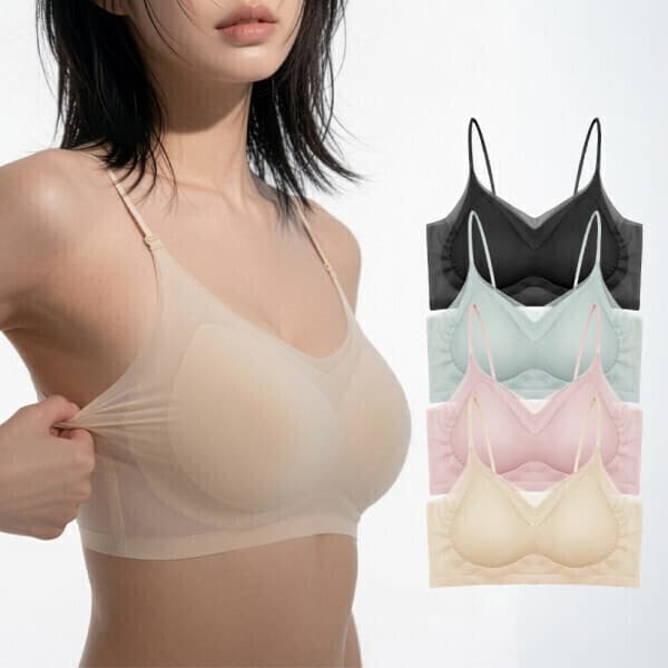 어나더디 (2개세트) 냉감소재 쿨소프트 끈 브라탑 28g 초경량 여름 브라 - 최저가 13,900원