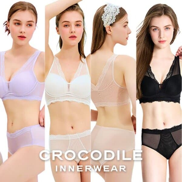 GS_SHOP_TV 크로커다일 NEW 인견라이크라 런닝형 브라팬티 4세트