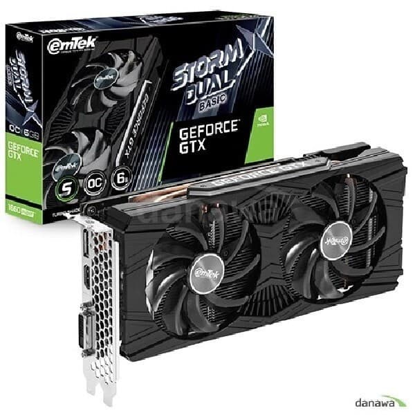 악디컴 이엠텍 지포스 GTX 1660 SUPER STORM X Dual OC D6 6GB