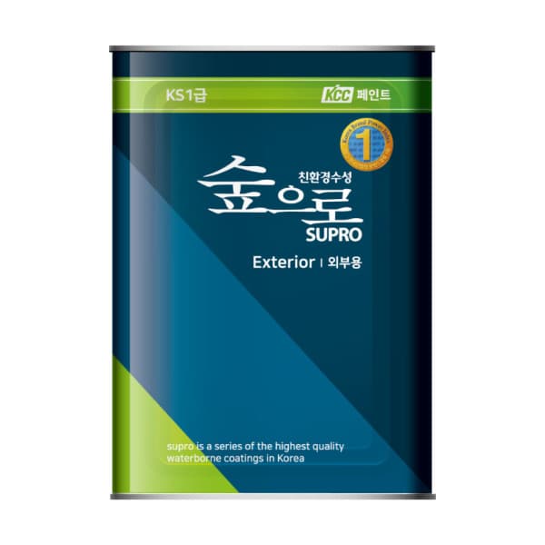 생활페인트샵 KCC 숲으로 KS1급 외부용 18L