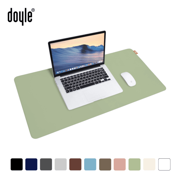 도일(DOYLE) 도일 가죽 키보드/마우스 장패드 대형 데스크매트 70X35