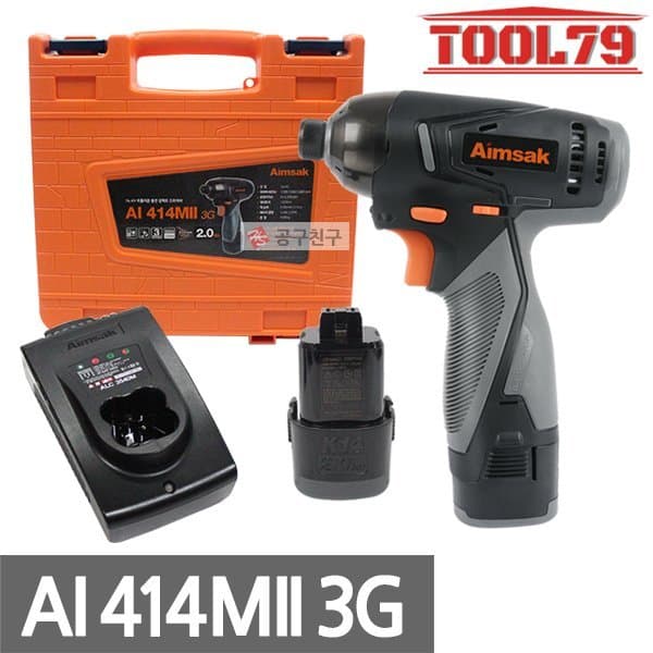 신세계몰 아임삭 AI414M2-3G 충전 임팩트드릴 14.4V 2.0Ah x2개 - 최저가 164,720원