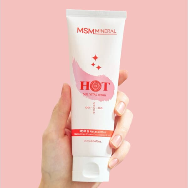 SUL케어 SUL케어 식이유황크림 튜브 마사지볼 HOT 120ml 젤타입