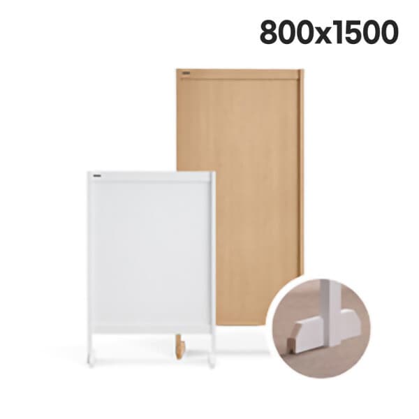 브랜디홈 브랜디홈 가벽 파티션 무타공 800x1500 원목