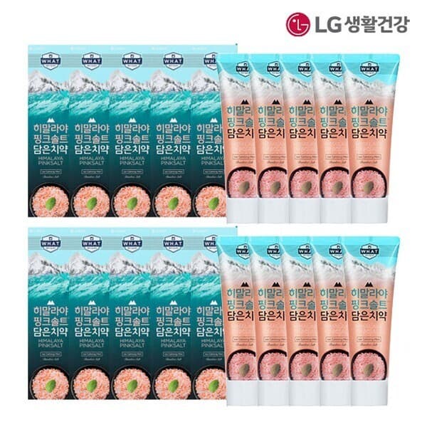 CJ온스타일LIVE 히말라야 핑크솔트 아이스민트 치약 100g 10개 - 최저가 24,900원