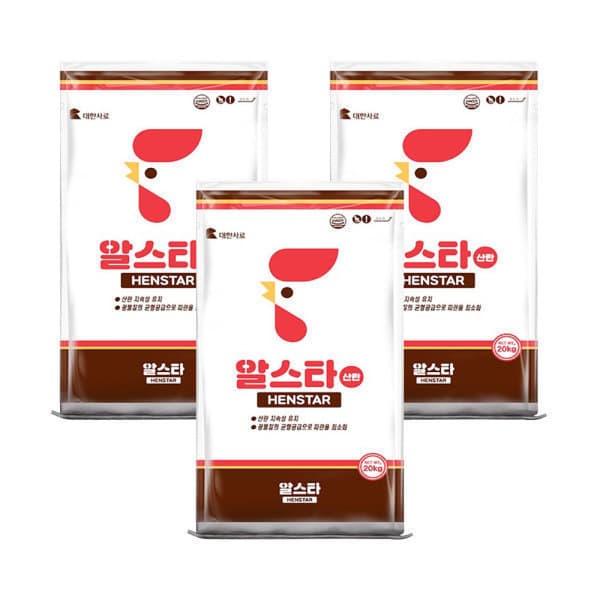 아지유통1 알스타 산란계 20kgx3 산란용 농협 닭사료