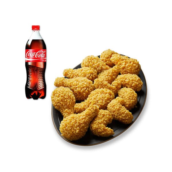 쿠프마케팅 BBQ 황금올리브콤보 콜라1.25L